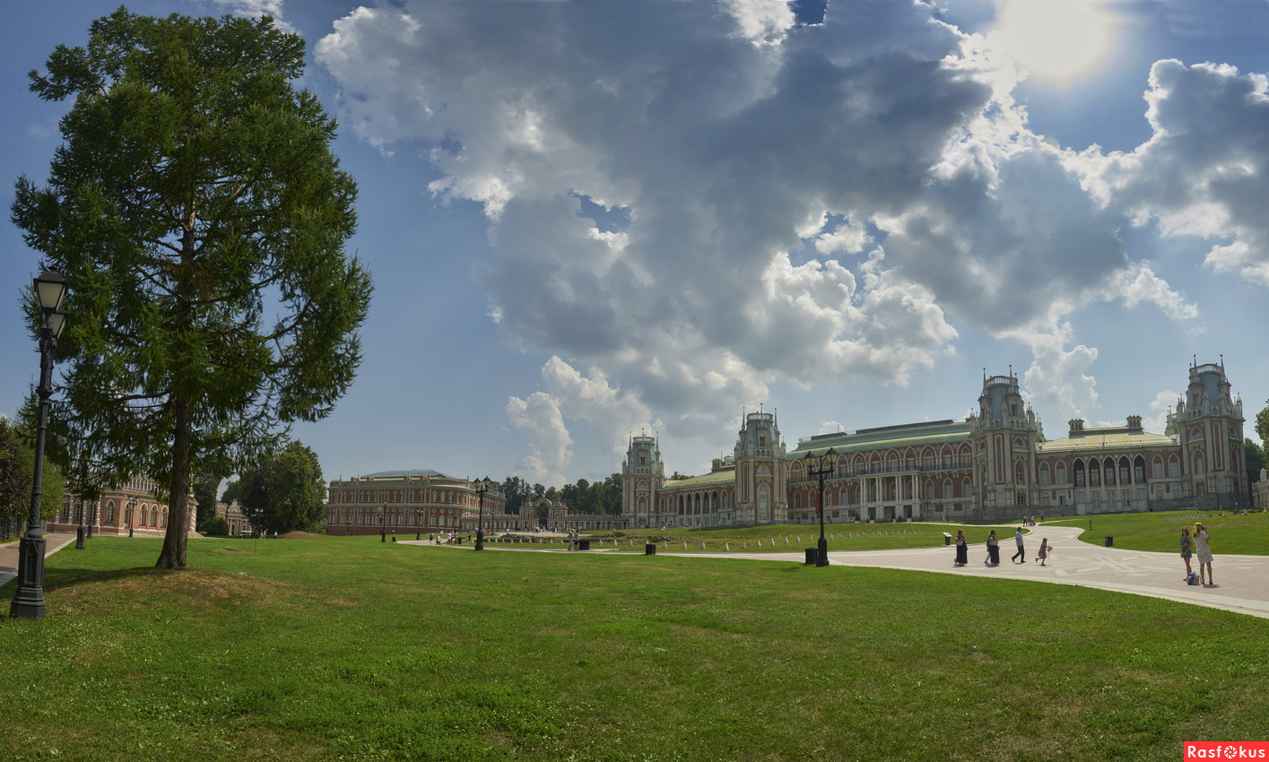 Панорама дворцового комплекса